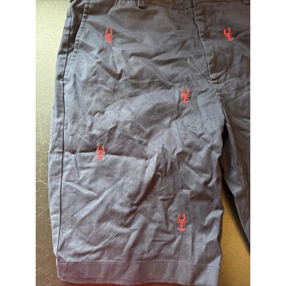 Brooks Brothers Shorts Mens Size 38 Blue Flat Front Bermuda Crabs NWT - Picture 3 of 9